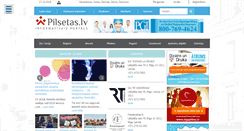 Desktop Screenshot of pilsetas.lv